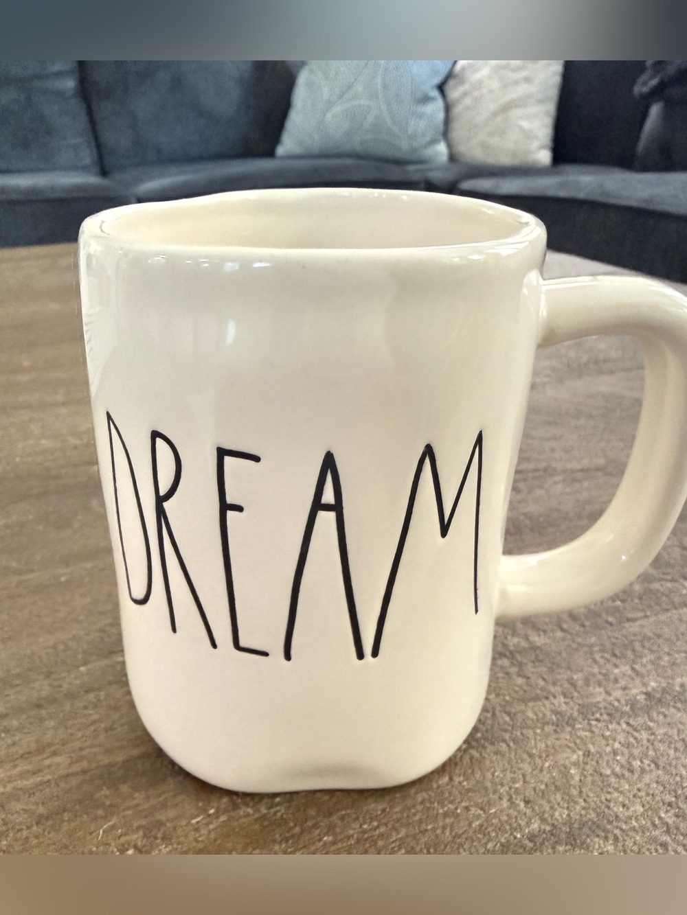 Rae Dunn “DREAM” Artisan Collection Mug | Farmhouse Cup | Magenta Ceramic Mug - Picture 2 of 7